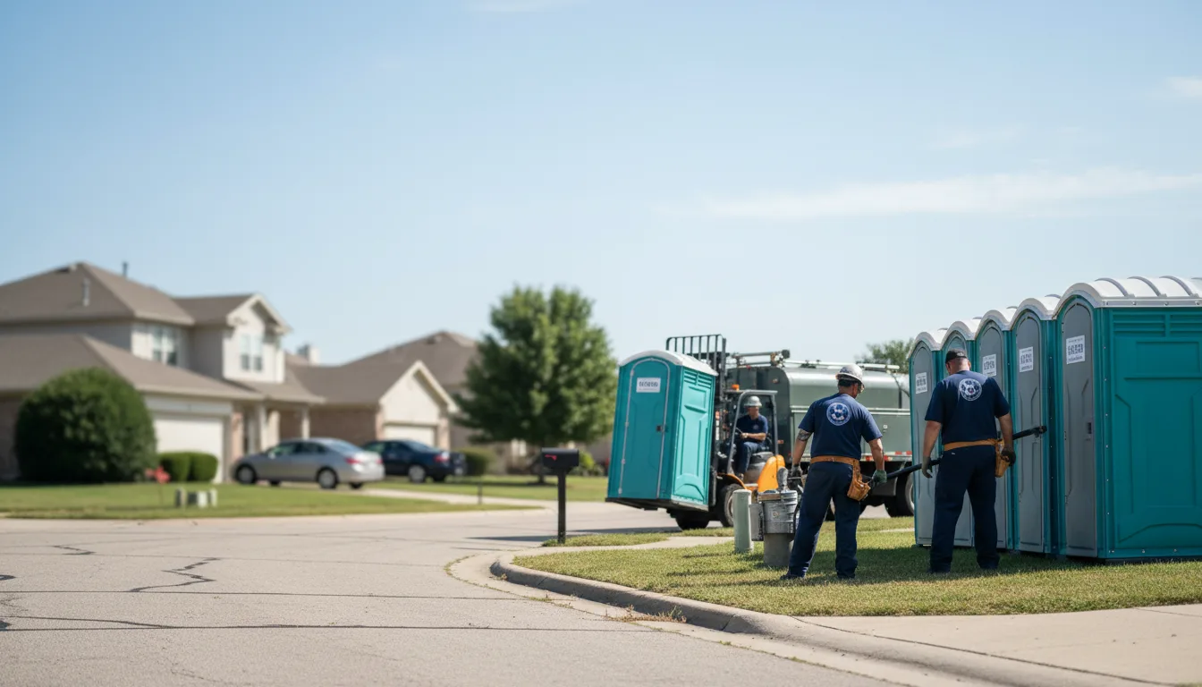 Porta Potty Rental in Fraser, MI near me